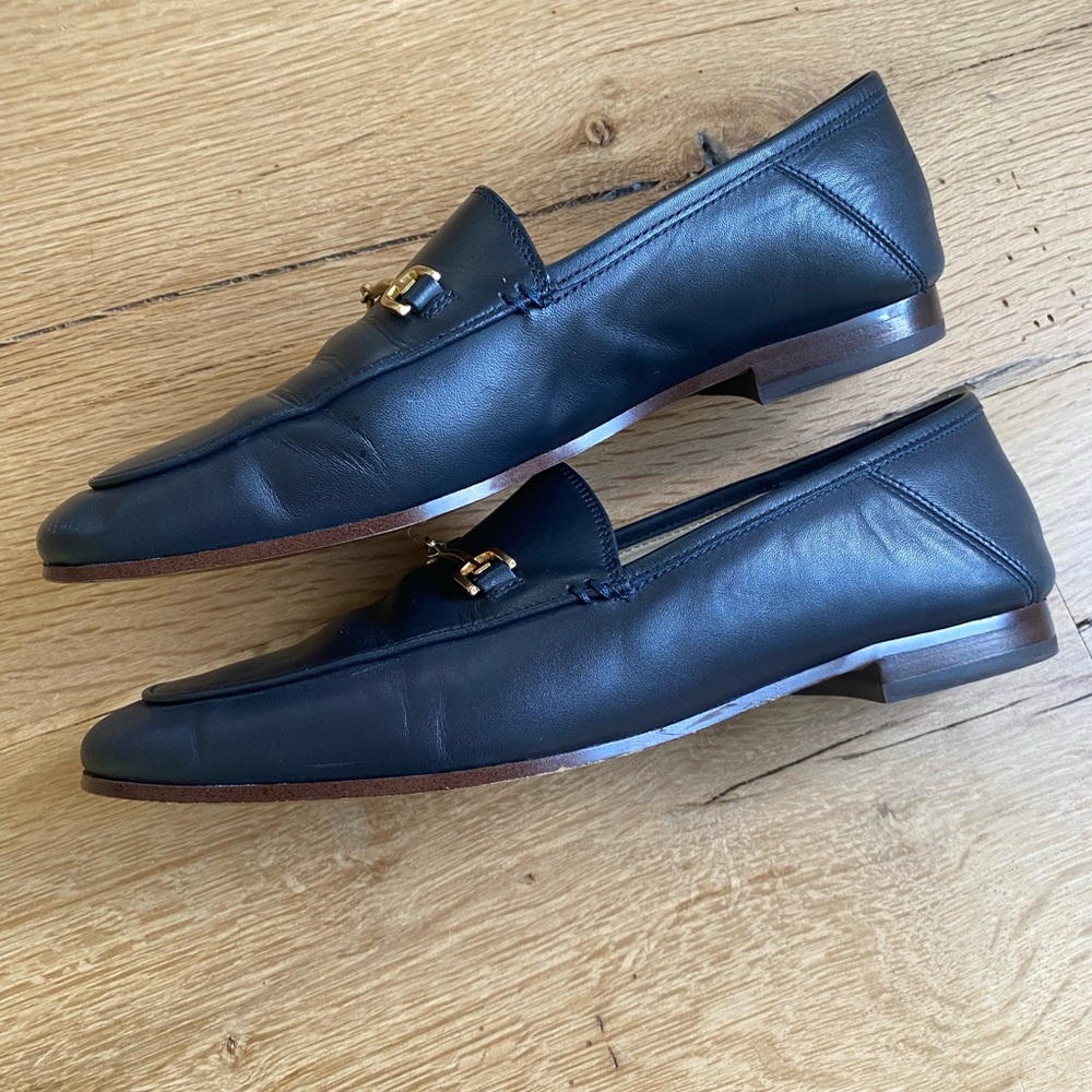 Sam Edelman Navy Loraine Leather Loafers